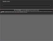 Tablet Screenshot of iqads.com